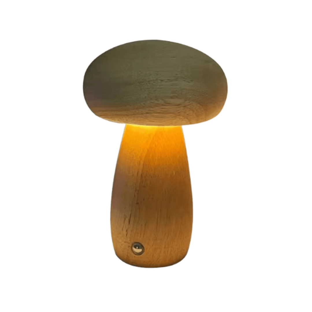 Candelis - Mushroom Night Lamp With Warm Soft Glow LED Ambient