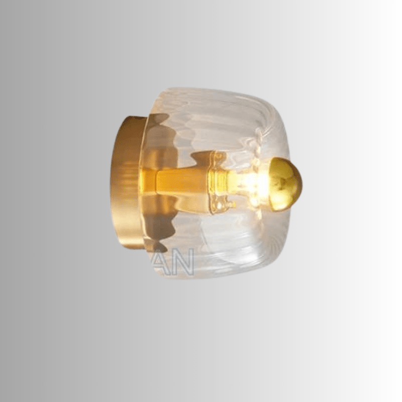 Orvanna - Nordic Bauhaus Glass Wall Lamp With Ambient Warm Glow