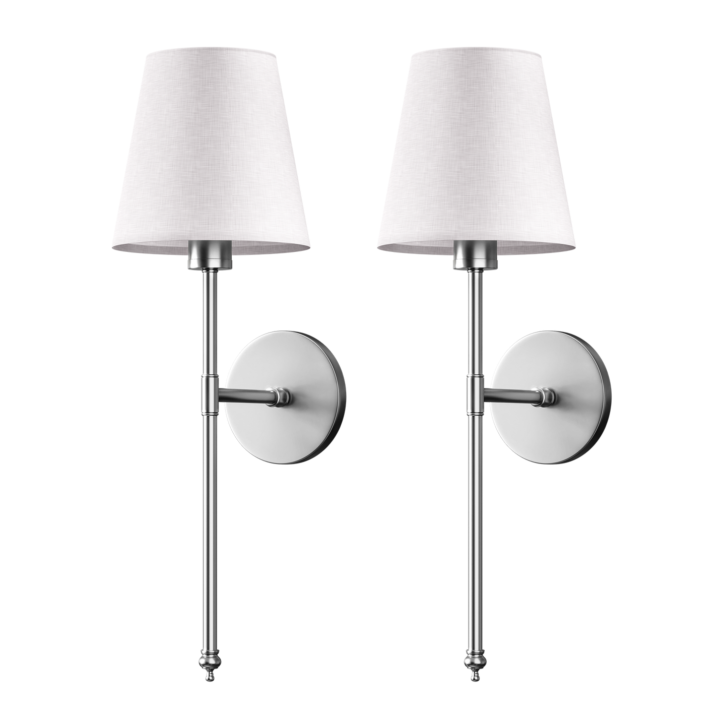 Cali - Wireless Wall Sconces Set of 2 with Rechargeable Battery and Easy Installation