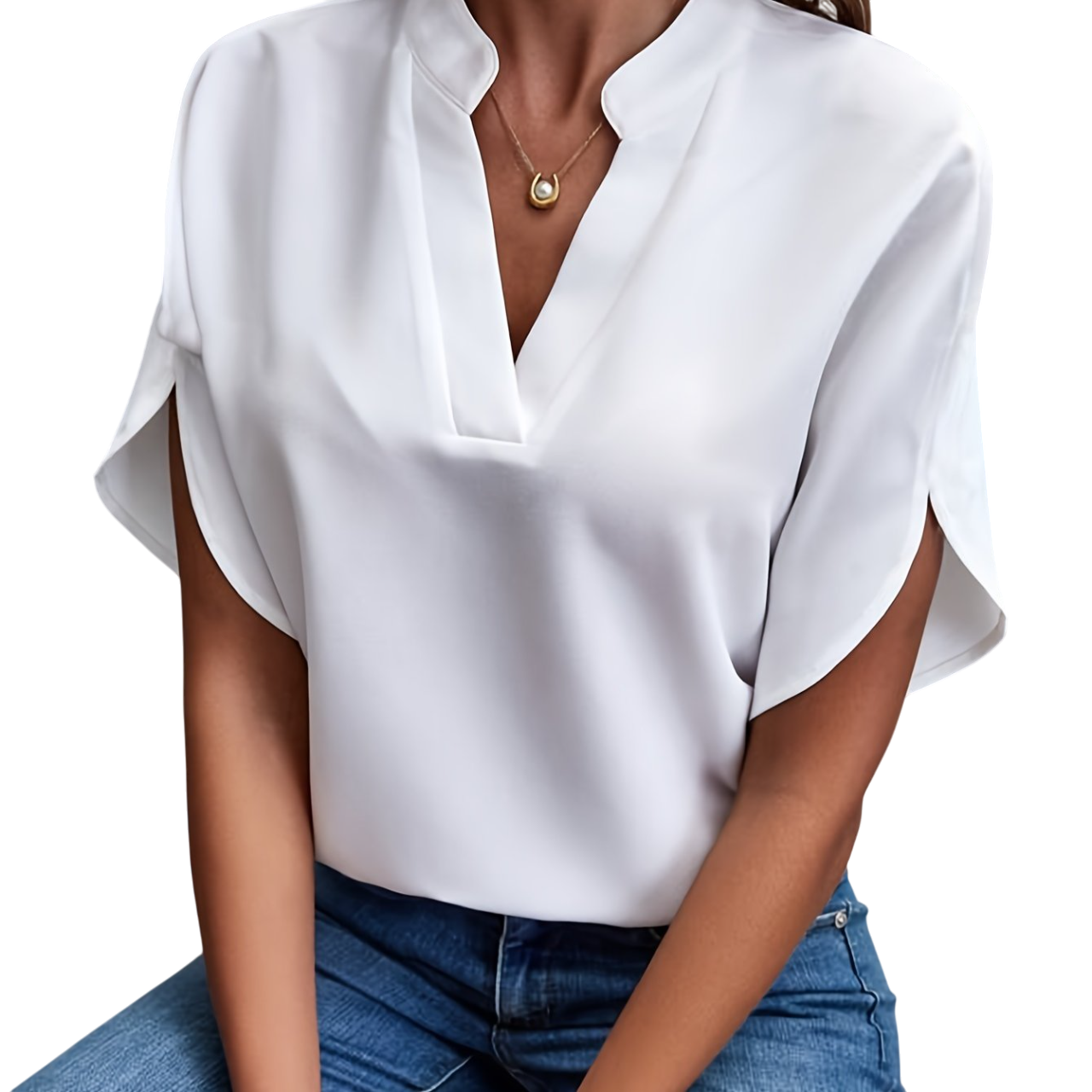 Xanthe - Lightweight and Elegant Women's Blouse for Summer Style