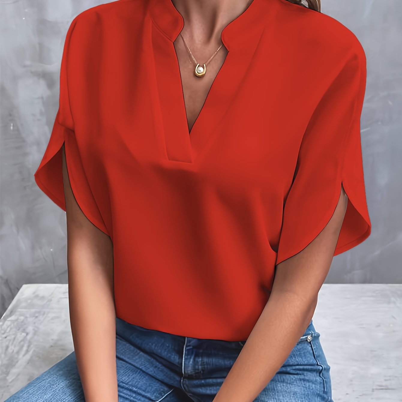 Xanthe - Lightweight and Elegant Women's Blouse for Summer Style