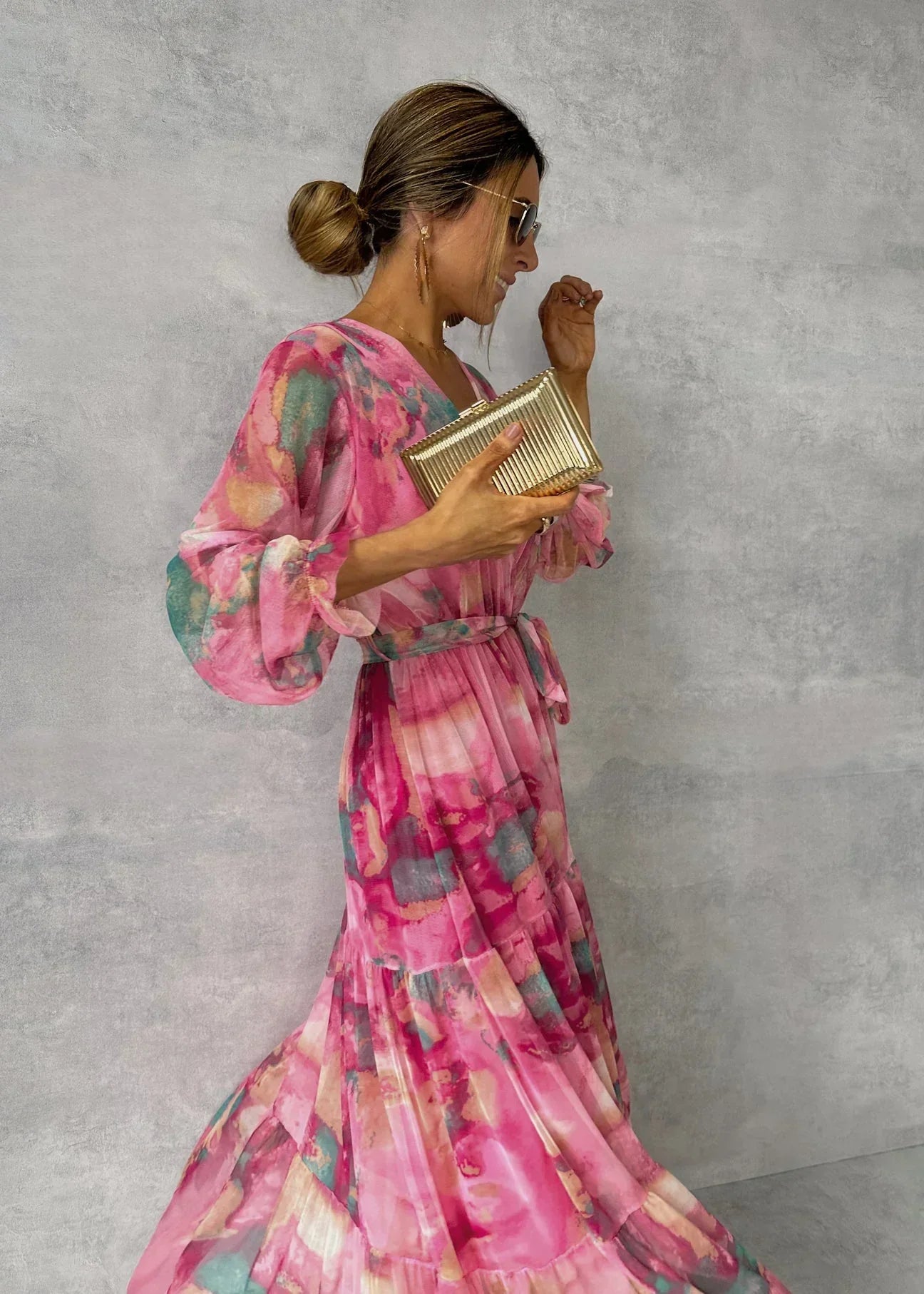 Coraline - Stylish Women's Long Sleeve Summer Dress for Casual Fashion