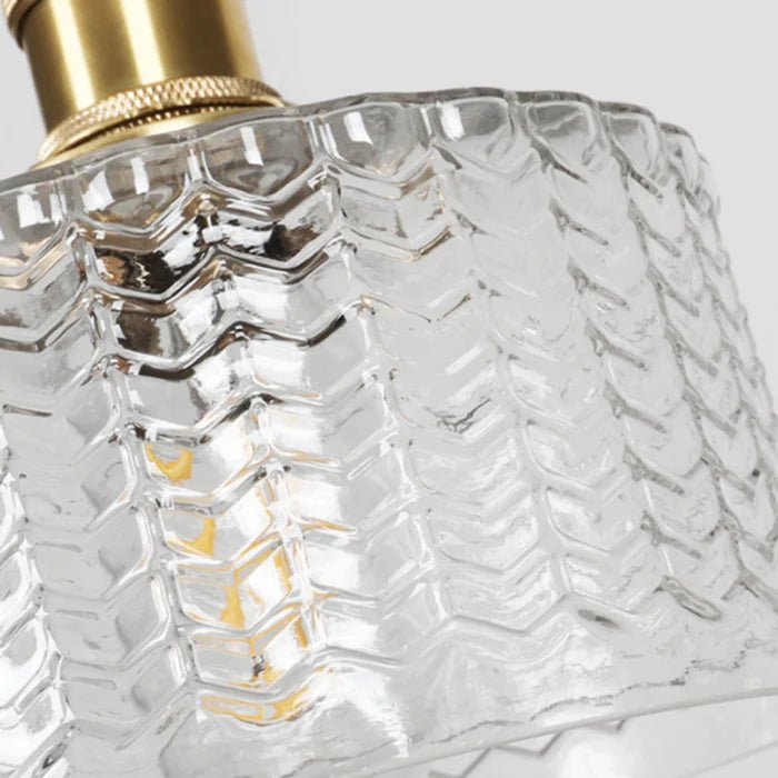 Florora - Elegant Vintage Glass Pendant Lamp Adjustable