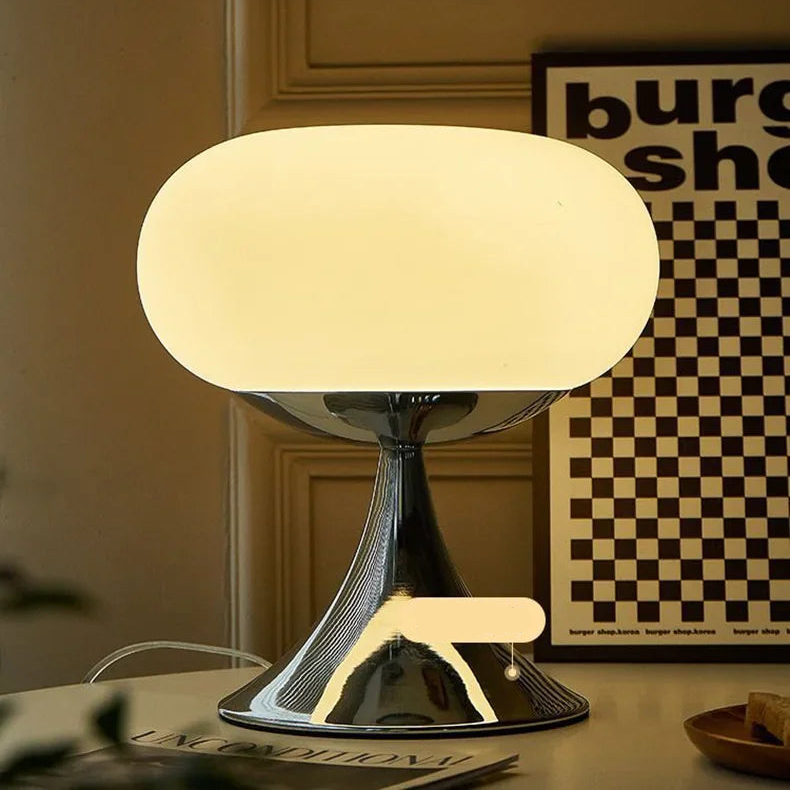 Driftora - Vintage Bauhaus Glass Table Lamp For Warm Home Ambience