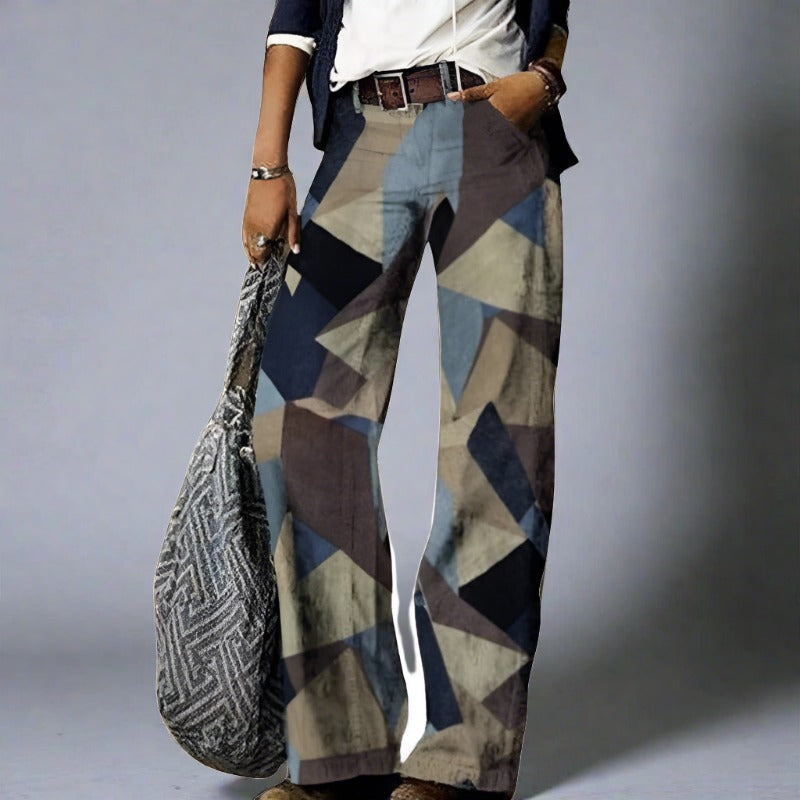 Florabel - Stylish Women's Jeans with Colorful Floral Print