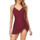Lucie - Slim Fit Swimsuit with Tummy Control for Ultimate Comfort