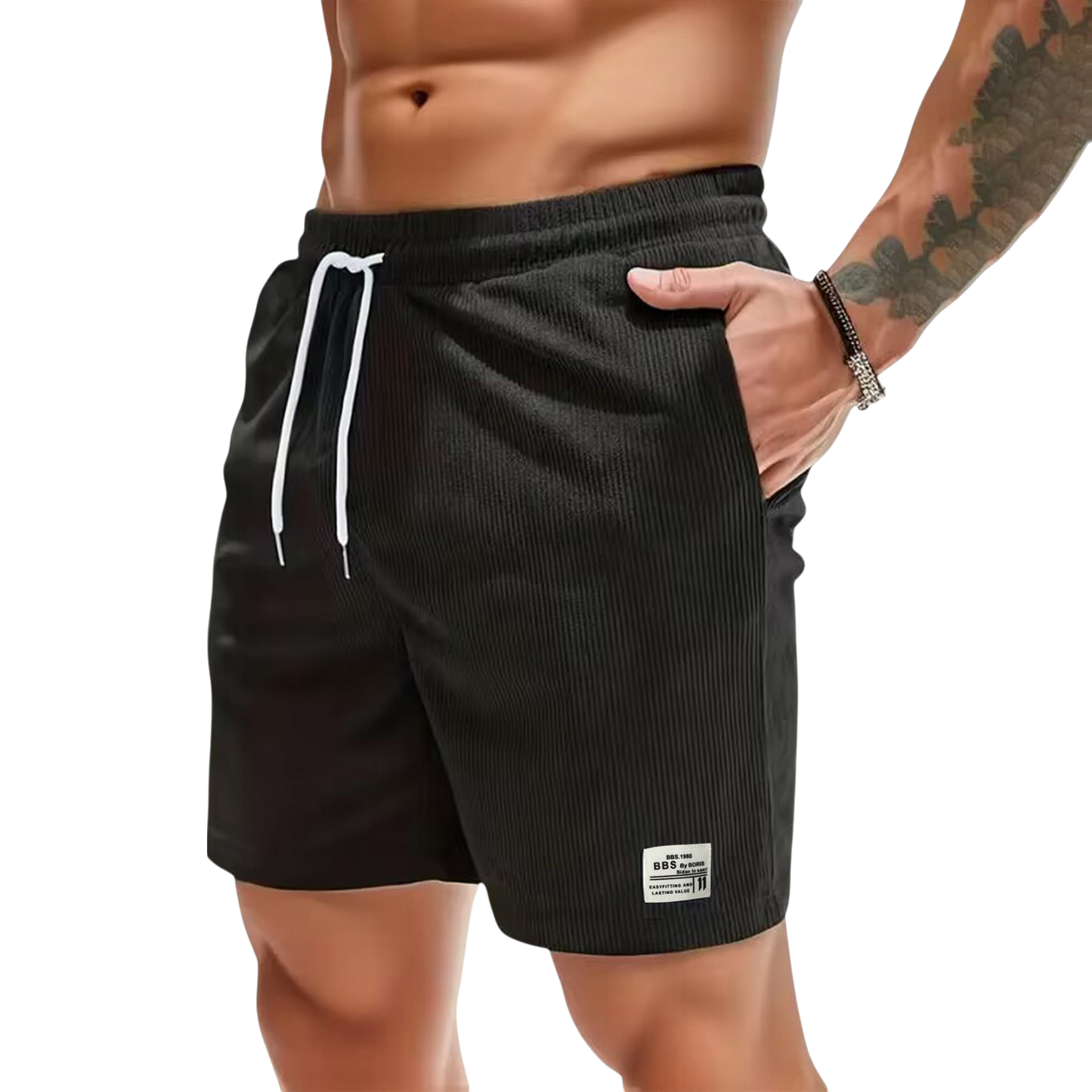 Bernard - Stylish Men's Leisure Shorts with Ample Pocket Space