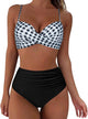 Vardi - Colorful High-Waisted Women's Bikini for Stylish Summer Wear