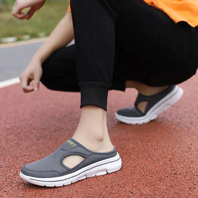 Vernon - Orthopedic Airy Slip On Slippers With Arch Support