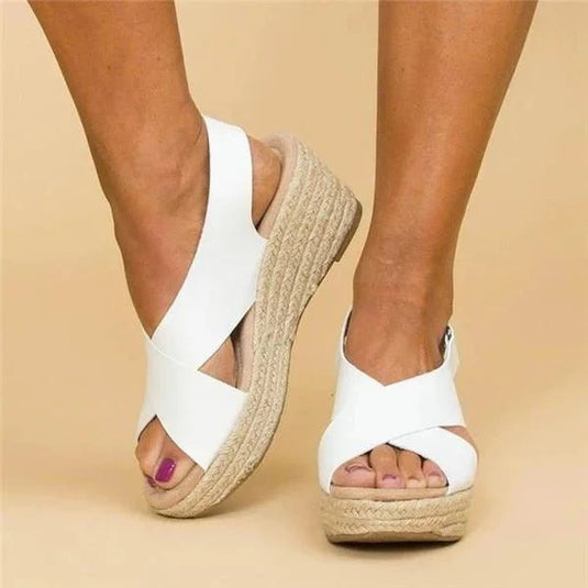 Amira – Elegante Espadrille-Sandalen für Damen von Mila – Müheloser Stil