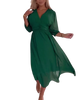 Hayley - Luxurious Elbow-Length Dress for Women in Elegant A-Line Style