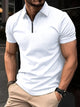 Ansel - Stylish Men's Casual Zipper Shirt with Classic Lapel Collar