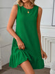 Carrie - Sleeveless Dress with Fashionable Ruffle Trim
