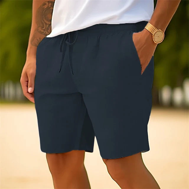 Michael - Comfortable Men's Linen Shorts for Summer Style