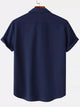 Ursula - Stylish Men's Short-Sleeved Shirt with Chest Pocket