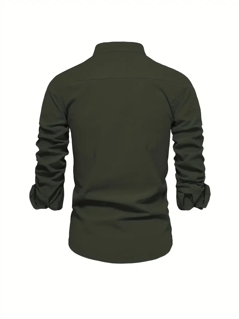 Blake - Stylish Men's Shirt with Buttons for Timeless Comfort