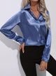 Dora - Elegant Women's Blouse in Luxurious Satin Finish