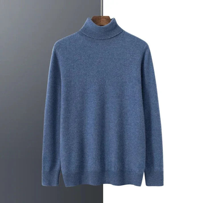 Finn - High-Quality Cashmere Turtleneck Sweater for Men
