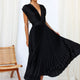 Casimir - Elegant Women's V-neck Sleeveless Dress for Summer Occasions