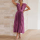 Casimir - Elegant Women's V-neck Sleeveless Dress for Summer Occasions