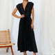Casimir - Elegant Women's V-neck Sleeveless Dress for Summer Occasions