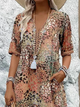 Harper - Vibrant Floral Dress with Flowing Silhouette and Eye-catching Design