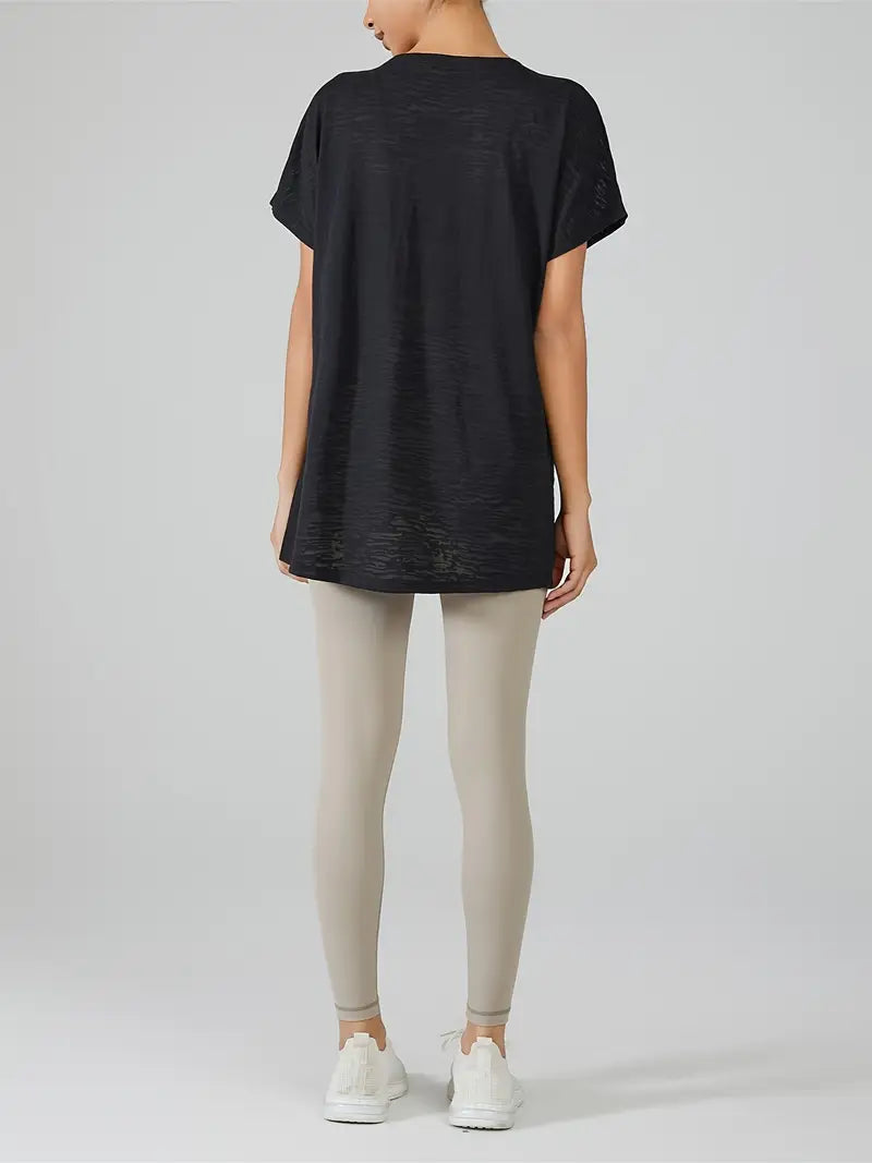 Beatrice - Stylish and Lightweight Burnout T-shirt for Effortless Movement