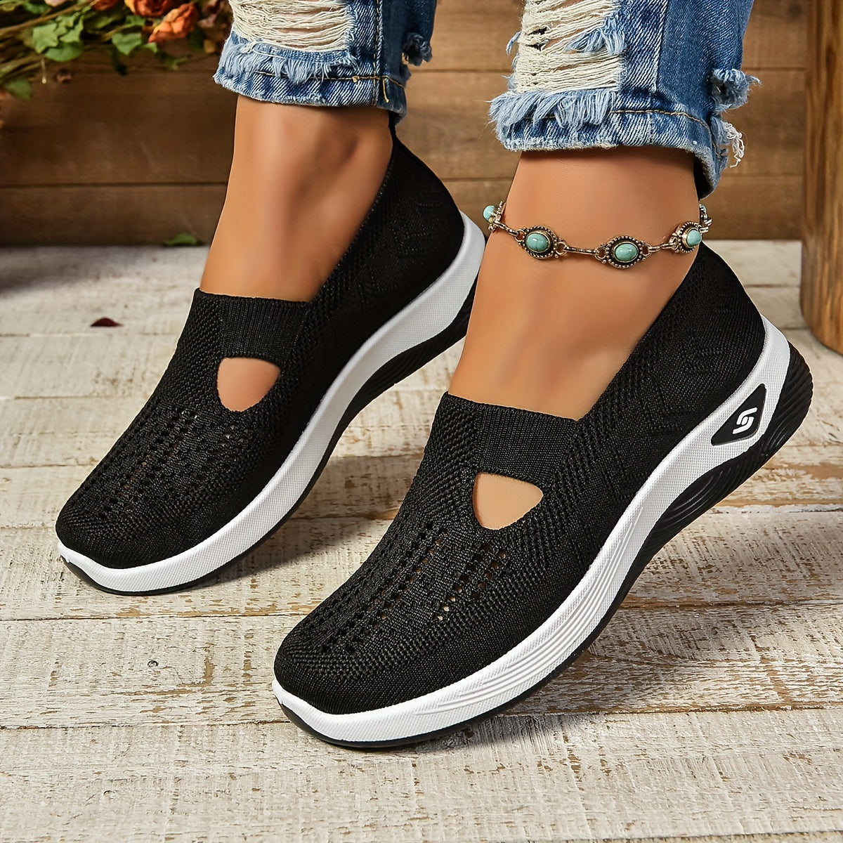 Brinley - Casual Breathable Slip-on Sneakers for Everyday Comfort