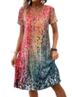 Verity - Elegant Women's Dress in Vibrant Red with Timeless Design