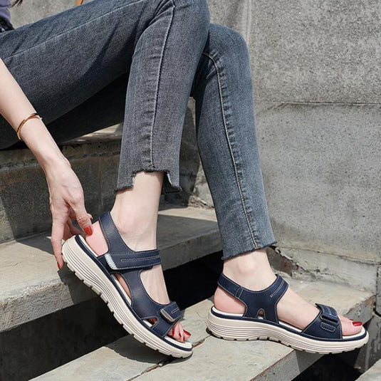 Elayne – Orthopädische Komfortsandalen für Damen, verstellbar