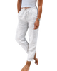 Siena - Lightweight Women's Linen Pants with Loose Fit and Comfortable Style