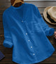Danica - Linen Cotton Relaxed Chemise For Women Casual