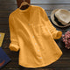 Danica - Linen Cotton Relaxed Chemise For Women Casual