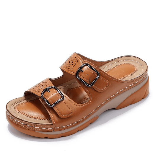 Gabrielle - Stylish Orthopedic Leather Sandals for Maximum Comfort