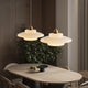 Calmara - Mid Century Milk Glass Pendant Light With White Globe