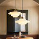 Calmara - Mid Century Milk Glass Pendant Light With White Globe