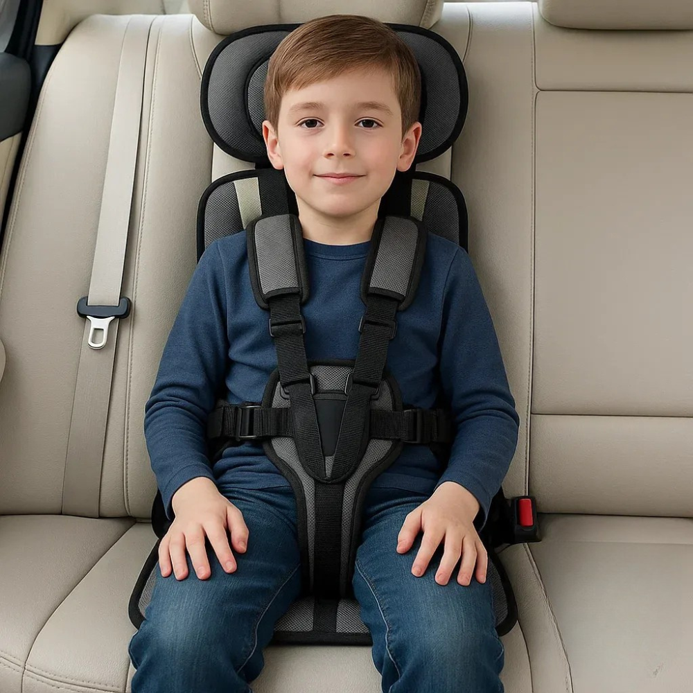 Brighta - Lightweight Foldable Child Car Safety Travel Booster Seat