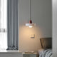 GleaMore - Bauhaus Pendant Light in Stylish Colored Glass
