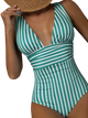 Moll - Elegant Women's Summer Sensation Swimsuit with Stripes