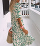 Cyra - Elegant Floral Print Dress for Effortless Summer Style