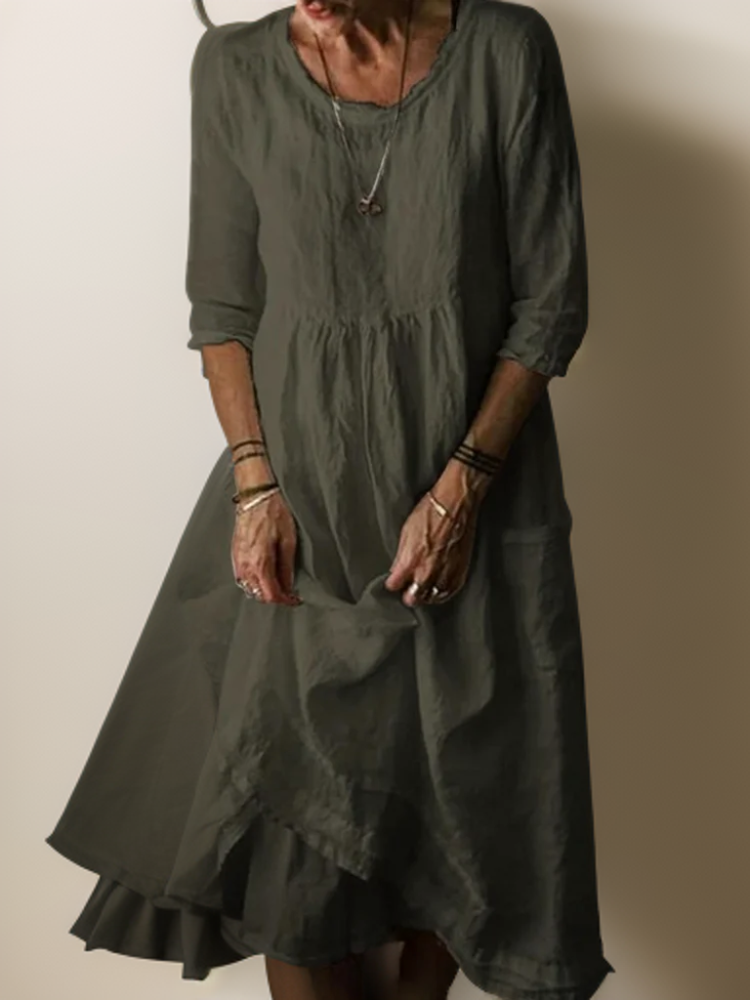 Elkener - Stylish Women's Dress with Flattering Fit and Versatile Design