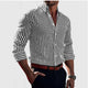 Edison - Stylish Striped Men's Shirt for Any Occasion