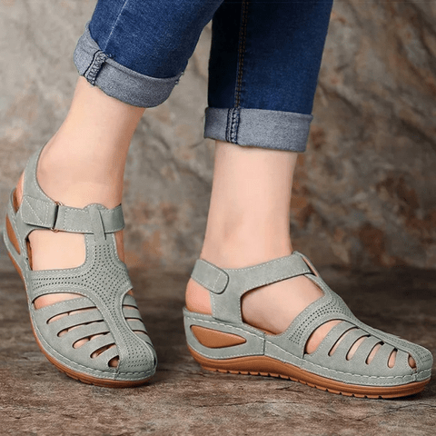 Iola - Astrid Orthopädische Sandalen für Damen mit optimaler Fußgewölbeunterstützung