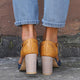 Kitty - Retro Women's High-Heeled Sandals with Arch Support