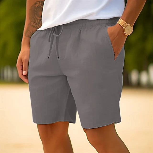 Michael - Comfortable Men's Linen Shorts for Summer Style