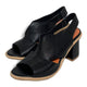 Rae - Stylish Women's Leather Sandals with Comfortable Block Heels