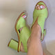 Rae - Stylish Women's Leather Sandals with Comfortable Block Heels