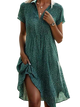 Poppy - Casual Floral Dress with Lapels and Timeless Charm