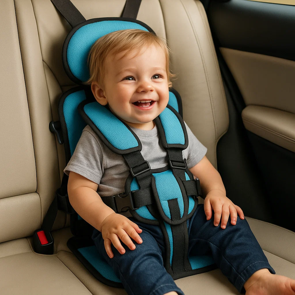 Brighta - Lightweight Foldable Child Car Safety Travel Booster Seat
