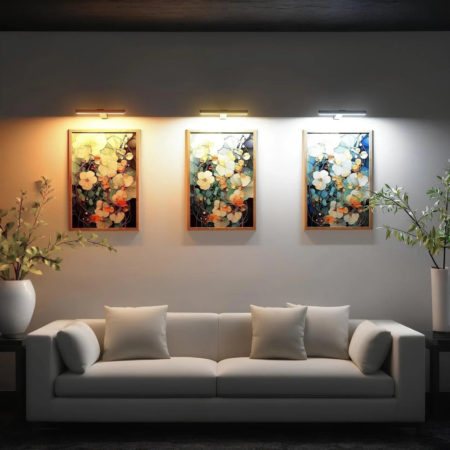 Greenora - ArtGlow LED Wall Lamp Wireless Lighting For Art Lovers